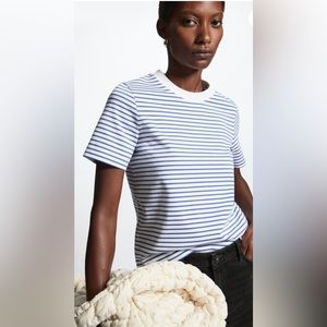 COS Boxy Striped Tee
